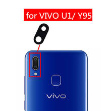 2 pces para vivo u1/y95 câmera lente de vidro traseira da câmera traseira lente de vidro com cola substituir reparação peças reposição 2024 - compre barato