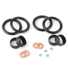 Fuel Injector Seal Set Washer O‑Ring Replacement 1204698/198196 For Citroen Nemo Xsara C1 C2 C3/Ford Fiesta 1.4 TDCi 2001‑2014 2024 - buy cheap