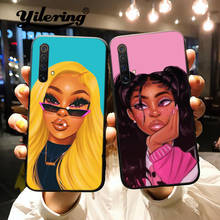 Fundas Black Girls for Funda OPPO Realme 6 Pro X50 C2 X X2 XT 5 Pro Q 3 Case soft Cover Funda Realme X50 XT X2 6 Pro 5 Pro Shell 2024 - buy cheap