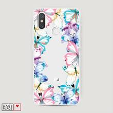 Capa de silicone para xiaomi mi 8 butterfly frame capa protetora pára-choques fino macio tpu acessórios do telefone móvel e smartphones proteção 2024 - compre barato