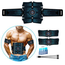 Instrumento de abdominales eléctrico Unisex, equipo de gimnasio en casa, estimulador muscular, entrenamiento Abdominal 2024 - compra barato