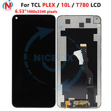 Original LCD For TCL PLEX T780H LCD Display Touch Screen Frame Digitizer Assembly For TCL 10L 10 Lite T770H LCD Display 2024 - buy cheap