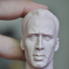 1/6 Nicolas Cage Unpainted Head Sculpt Carved DIY Fit 12" Male Action Figure 2024 - buy cheap