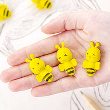 96 Pcs/48 Packs Cute Bee Eraser Creative Cartoon Animal Erasers for Kids Kawaii School Supplies Korea Stationery Student Prizes 2024 - buy cheap