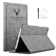 For Huawei MediaPad M5 lite 8 JDN2-W09/AL00 8.0 inch Stand Cover Deer Retro Leather Case for Huawei Honor Pad 5 8 Case+film+pen 2024 - buy cheap