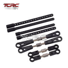 TCRC Steering Linkage Rod Car Shell Column Sets for 1/10 HSP 94123 RC Car Accessory 2024 - buy cheap