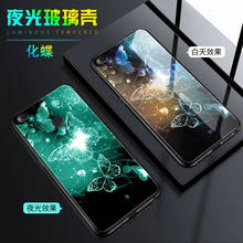 Luminous Tempered Glass Case For Xiaomi Mi Max Back Cover For Xiaomi Mi Max 2 3 Case Cover Glowing in Dark Cell Shell Phone Bag 2024 - buy cheap