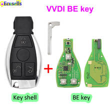 Оригинальный XHORSE VVDI BE Key Pro V1.5 PCB умный корпус ключа с чипом для Mercedes Benz улучшенная версия 315 МГц/433 МГц 2024 - купить недорого