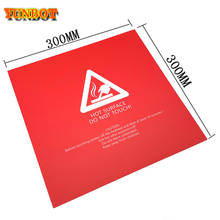 1PCS 3D Printing Build Surface 300*300MM Heated bed Sticker Printing Build Sheets Build Plate Platform Sticker 3d printer parts 2024 - buy cheap