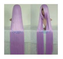 FREE SHIPPING Hot heat resistant Party hair New Long 150cm Wig Fate Stay Night+Rider Cosplay Purple Wig 2024 - buy cheap