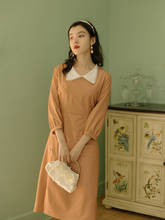 Doce xue vestido cheongsam elegante feminino temperado 2024 - compre barato