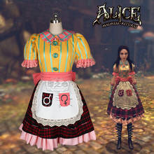 ¡Anime! Alice: Madness Returns Oriental Doll House Door, nuevo vestido de sirvienta Lolita, uniforme, disfraz de Cosplay, envío gratis 2024 - compra barato