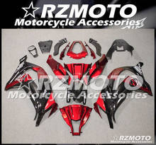 4 regalos ABS carenados Kit de para kawasaki Ninja ZX-10R 2011, 2012, 2013, 2014, 2015 10R 11 12 13 14 15 Cuerpo Conjunto rojo gris 2024 - compra barato