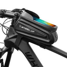 Bolsa de celular para bicicleta, bolsa de celular à prova d'água para ciclismo, bolsa de estrutura dura de eva com 7 espaços 2024 - compre barato