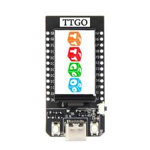 TTGO T-display ESP32 WiFi и Bluetooth модуль макетная плата для Arduino 1,14 дюймов lcd ESP32 плата управления 2024 - купить недорого