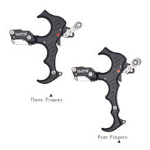 Arco composto 3/4 dedo liberação c5 gancho-tipo aperto do dedo rh/lh universal para tiro com arco acessórios de caça 2024 - compre barato
