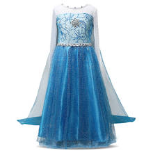 4 6 8 10 Years Princess Girl Dress Kids Dresses for Girls Baby Halloween Party Clothing Children Cosplay Costume 2024 - buy cheap