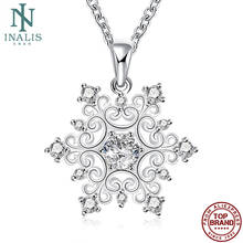 INALIS Necklace For Women Geometric Zircon Pendant Necklaces Creative Jewelry To Send Girlfriends Romantic Valentine's Day Gift 2024 - buy cheap