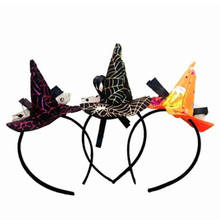 1pc Halloween Hair Bands Little Witch Sharp Hat Headband Cuffs Witch Head Hoop For Halloween Party Decoration Props Supplies 2024 - buy cheap