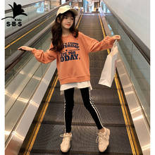 Girls' Autumn Suits 2020 Fashion Big Children's Clothing Girls Sweater and Pants Sports Two-piece Suit Girl Christmas Outfit 2024 - buy cheap