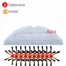 Xiaomi roborock t7s t7plus t7splus S7 robot vacuum cleaner vacuum mop cleaning cloth accessories 3 / 5 / 6 angle brush arm nylon 2024 - buy cheap