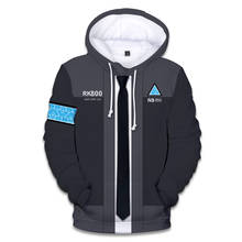 2019 Hot Sale Become Human 3D Hoodies Men Women Fashion Popular 3D Print Detroit Become Human Hoodies High Quality Sweatshirt 2024 - buy cheap