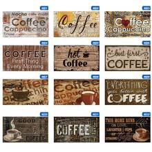 Cafe Bar Vintage Cafe Pub Wall Decor Simple Wooden Sign Craft Beer Garden Hanging Plaque Coffee Wood Poster Home Decor 2024 - buy cheap