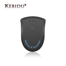 Kebidu-transmissor de áudio sem fio 2 em 1, adaptador bluetooth 3.5 com transmissor de áudio de 4.2mm, capacidade da bateria de 300mah 2024 - compre barato