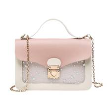 Women Mini Small Square Pack Shoulder Bag Fashion Star Sequin Designer Messenger Crossbody Bag Clutch Wallet Handbags Sac F-610 2024 - buy cheap