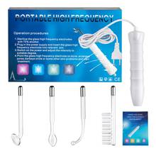 Portable Skin Tightening High Frequency Electrotherapy Glass Tube Acne Spot Wrinkle Remover Face Skin Care Spa Infrared Device 2024 - buy cheap