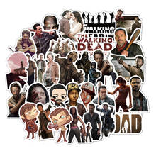 50PCS Walking Dead Stickers Pack For On The Laptop Fridge Phone Skateboard Travel Suitcase luggage Horror Sticker 2024 - buy cheap