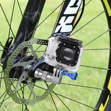 BGNING-soporte fijo para cámara de bicicleta, accesorio de montaje de cubo de rueda portátil para GoPro Hero 8, 7, 6, 5, 4, 3, cámara de acción deportiva 2024 - compra barato