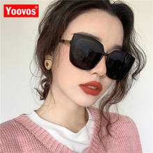 Yoovos-Gafas De sol Retro para Mujer, lentes De sol femeninos De gran tamaño, estilo Vintage, De diseñador De marca, 2021 2024 - compra barato