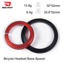 Bolany Bicycle Headset Base Spacer Crown Race Tapered Fork Straight Fork   Bicycle Parts 1.5 Inch Fork 52mm 2024 - buy cheap