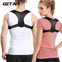 Getinfit Adjustable Upper Back Braces for Posture Correction Back Posture Corrector  for Neck Back Shoulder Pain Relief 2024 - buy cheap