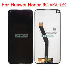 High Quality Black 6.39 inch For Honor 9C Honor9C Global AKA-LX9 AKA-L29 LCD Display Touch Screen Digitizer Assembly Replacement 2024 - buy cheap