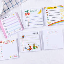 List Notes Series Creative Pure Memo Pad Message notepad  N Times Sticky Notes Memo Notepad Bookmark Gift Stationery 2024 - buy cheap