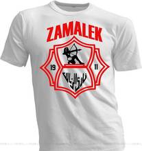 Zamalek Sporting Club Of Egypt Footballer Soccerite T-Shirt Tee Unisex New Handmade Mens T Shirts Loose Fashion 2020 2024 - buy cheap