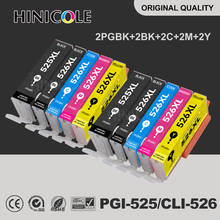 Cartuchos de tinta PGI-525 para impresora, CLI-526 para Canon PIXMA IP4850, IP4950, IX6550, MG5150, MG5250, MG5350, MX715, MX885, MX895 2024 - compra barato