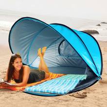 Oversize Beach Tent Sun Shelter Automatic Pop Up Tent Sunshade Windproof Rainproof UV Protection Tent For Fishing Camping Hiking 2024 - buy cheap