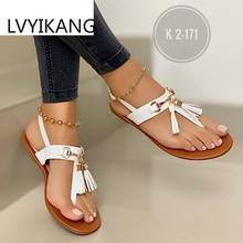 2020 New Female Shoes Summer MultiColor Platform Flat Sandals Women Rainbow Sandals Women Shoes Fashion Sandalias Mujer 2024 - buy cheap