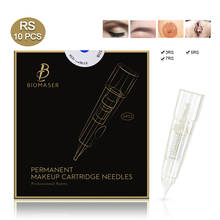 Biomaser Professional Permanent Makeup Needles 3RS/5RS/7RS Cartridges Needles Tattoo Machine Pen High Quality 2024 - compre barato