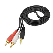 1.4m Audio Cable 3.5 Jack to 2 RCA male to male 2rca to 3.5mm Cable for DVD TV CD Sound Amplifier 2024 - buy cheap
