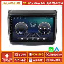 Android 11 auto Radio Multimedia para Mitsubishi Pajero Sport 2 L200 tritón 2008 - 2016 reproductor de DVD GPS de navegación 1080P Video WIFI 2024 - compra barato