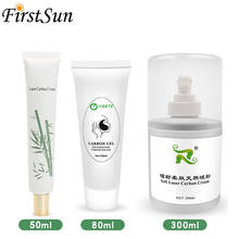 300ml/80ml /50ml Soft Laser Carbon Gel Natural Powdered for ND Yag Laser Skin Rejuvenation Cream Activ Face Whitening Massage 2024 - buy cheap