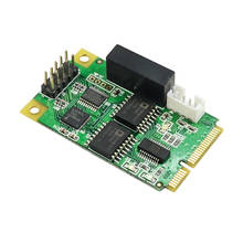 Tarjeta de expansión multifunción MINI PCI-E a RS232 RS422 RS485 tarjeta Serial MiniPCI (Protocolo USB) protección electrostática contra sobretensiones 2024 - compra barato