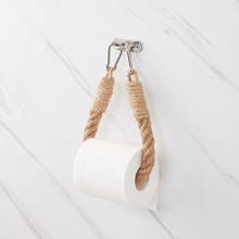 Soporte de papel higiénico Vintage para colgar toallas, suministros de decoración para el baño y el hogar, Hotel 2024 - compra barato