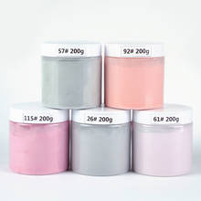 60-#90  200G/7OZ Dip Powder-Holiday Dip Powder-Shimmer Glitter Dip Powder for Nail Art 115 Colors Collection Acrylic Nail Powder 2024 - buy cheap