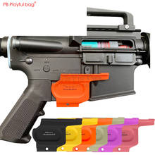 Playful bag Outdoor CS Jinming 9 TTM gel ball gun trigger protect lock MK18 series trigger safe Tactical CS Game toys QF57 2024 - buy cheap