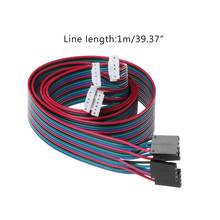 Cables de Motor paso a paso XH2.54, 4 piezas, 100cm, 4pin, cable Terminal para impresora 3D, Motor paso a paso NEMA 17 2024 - compra barato